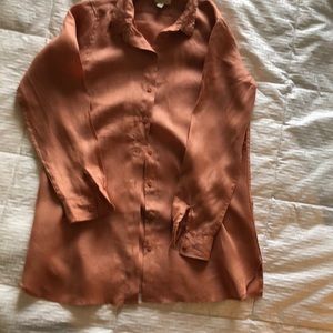 Linen button down shirt